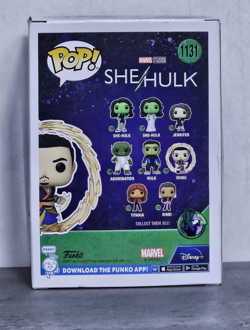 FUNKO POP. SHEHULK WONG #1131 - Picture 2 of 5